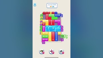 Color Blocks 3D Slide Puzzle Level 711-712-713-714-715-716-717-718-719-720