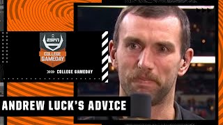 Andrew Luck shares advice on playing in big games | College GameDay