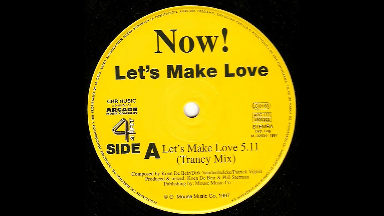 Now - Let's Make Love (Trancy Mix) (1997) - YouTube