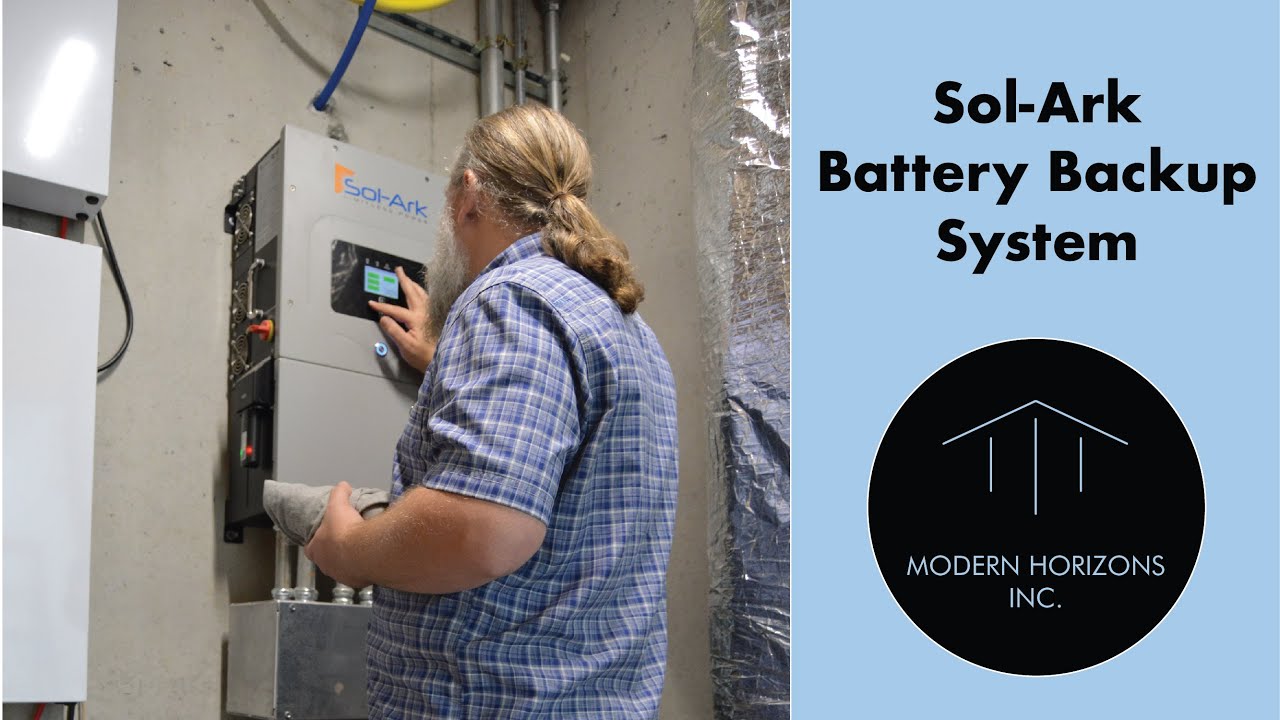 Sol-Ark Battery Backup System- Let's talk about how it works! - YouTube