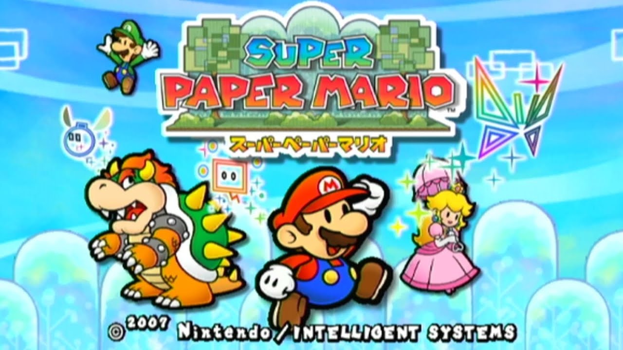 【#2】スーパーペーパーマリオ を 初見プレイ【WII】