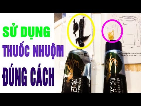 Video Thuốc Nhuộm Tóc Để Được bao lâu? Mở Hộp thì hạn sử... - youtube