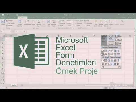 Microsoft Excel’de Form Denetimleri Ile Ürün Satış Program Arayüzü Oluşturmak - Tanıtım Videosu