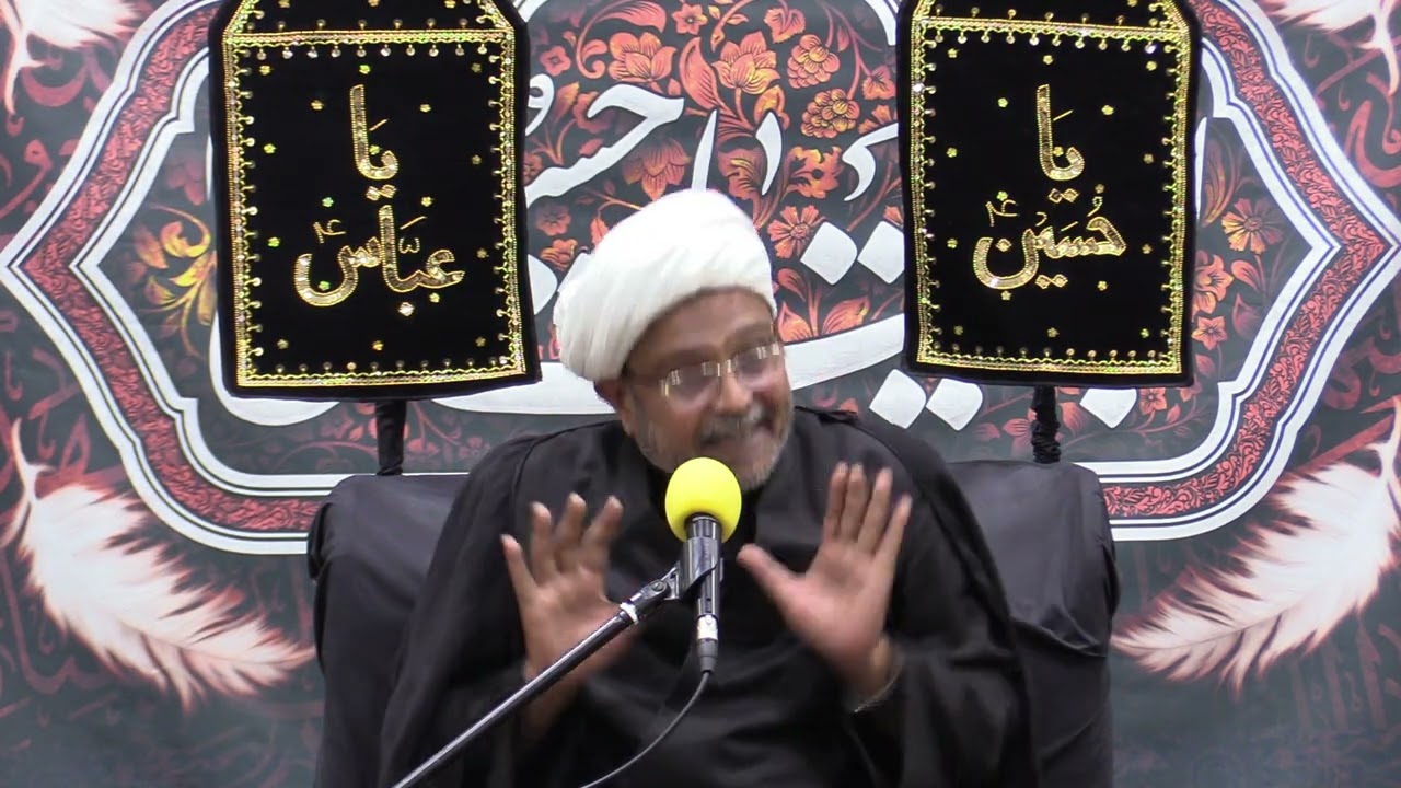 Night of 9th Muharram 1447-2025 Urdu Majlis at MCE: by Maulana Wasi Hassan Khan