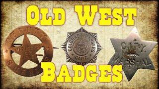 Old West Badges