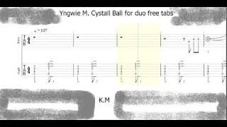 Yngwie M  Cystal Ball For Duo Tabs