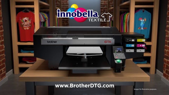 Direct To Film (DTF) with the Brother GTX Series printers • Stitch