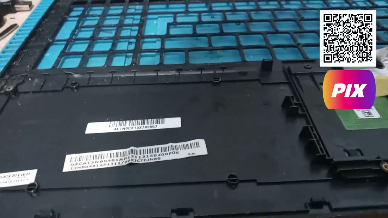 TROCA DE TECLADO NOTEBOOK ASUS X551M E REFAZER BOTAO DE LIGAR