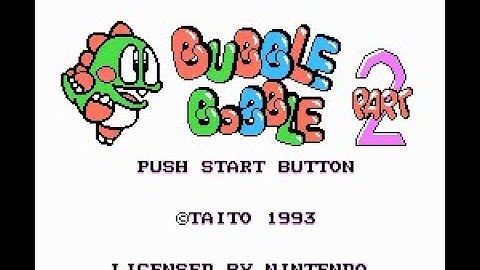 Bubble Bobble Part 2 Review for the NES by John Gage