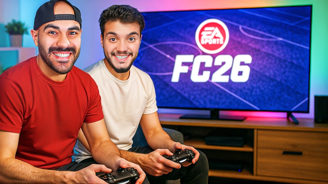 بشر و بشار العربي ضد FC26 🎮🔥