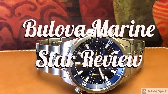 Bulova Marine Star 96B272 - YouTube