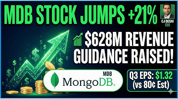 MongoDB (MDB) aandeel stijgt met meer dan 21% door enorme winstovertreffing, hogere verwachtingen...