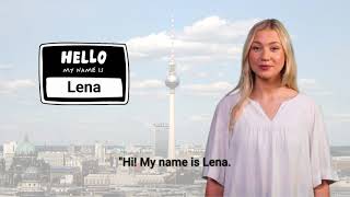 Learn English with Lena in Germany | ESL School Words for Kids screenshot 4
