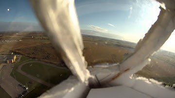 YC-14 Wing Load Failure & Crash (HD)