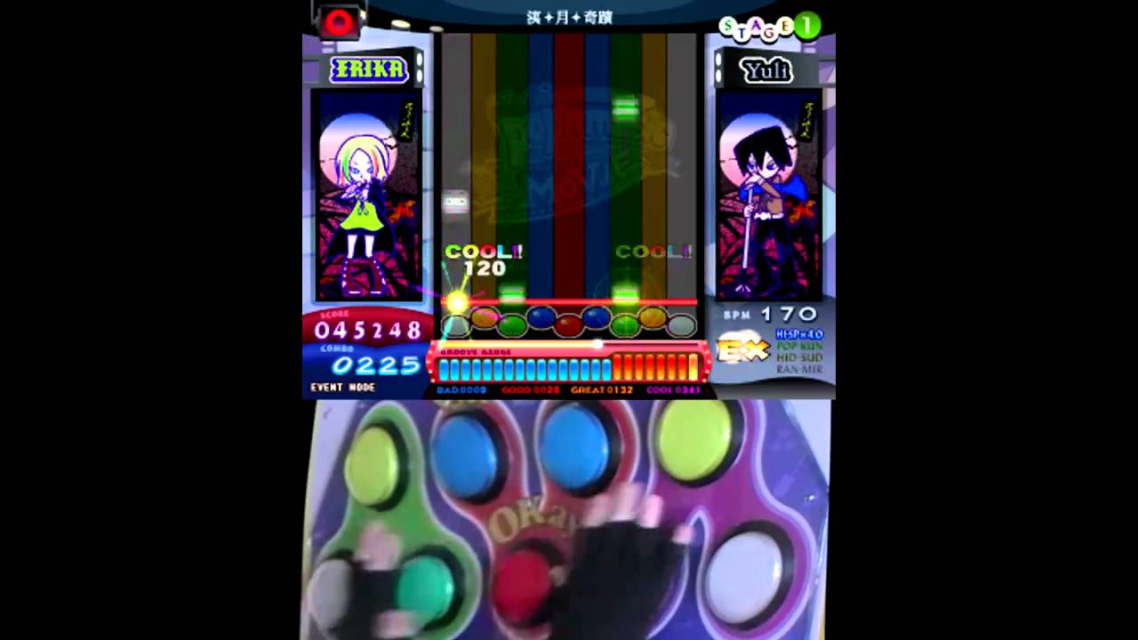 Pop'n Music - Jv-Rock [Ex 40] - YouTube