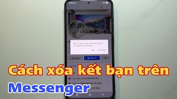 Cách xóa kết bạn trên Messenger. Cách xóa bạn trên Messenger 