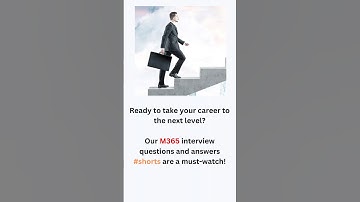 Office 365 Interview questions and answers #shorts #shortsfeed #office365 #interview #youtubeshorts