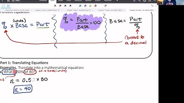 Chapter 8, Section 7 Guided Notes (Math 0461) PreAlgebra