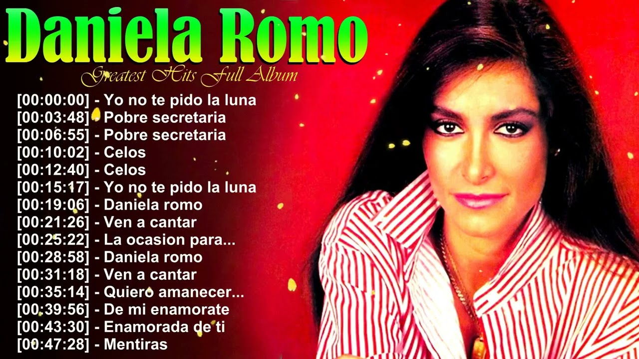 🌹 Daniela Romo - A Latin icon whose music flows with elegance, beauty, and soulful rhythm 💃💫