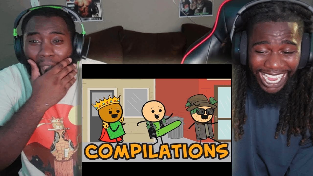 Cyanide & Happiness Compilation - #1 | SmokeCounty JK Reaction