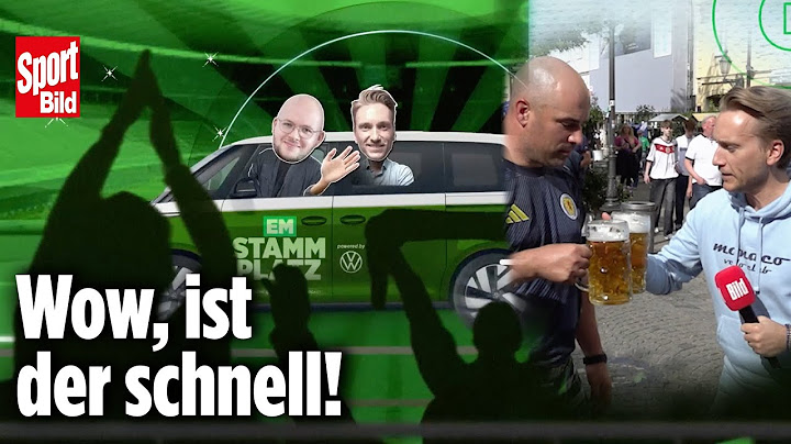 EM 2024: Bier-Duell mit Schotten-Fan | Stammplatz EM-Roadtrip