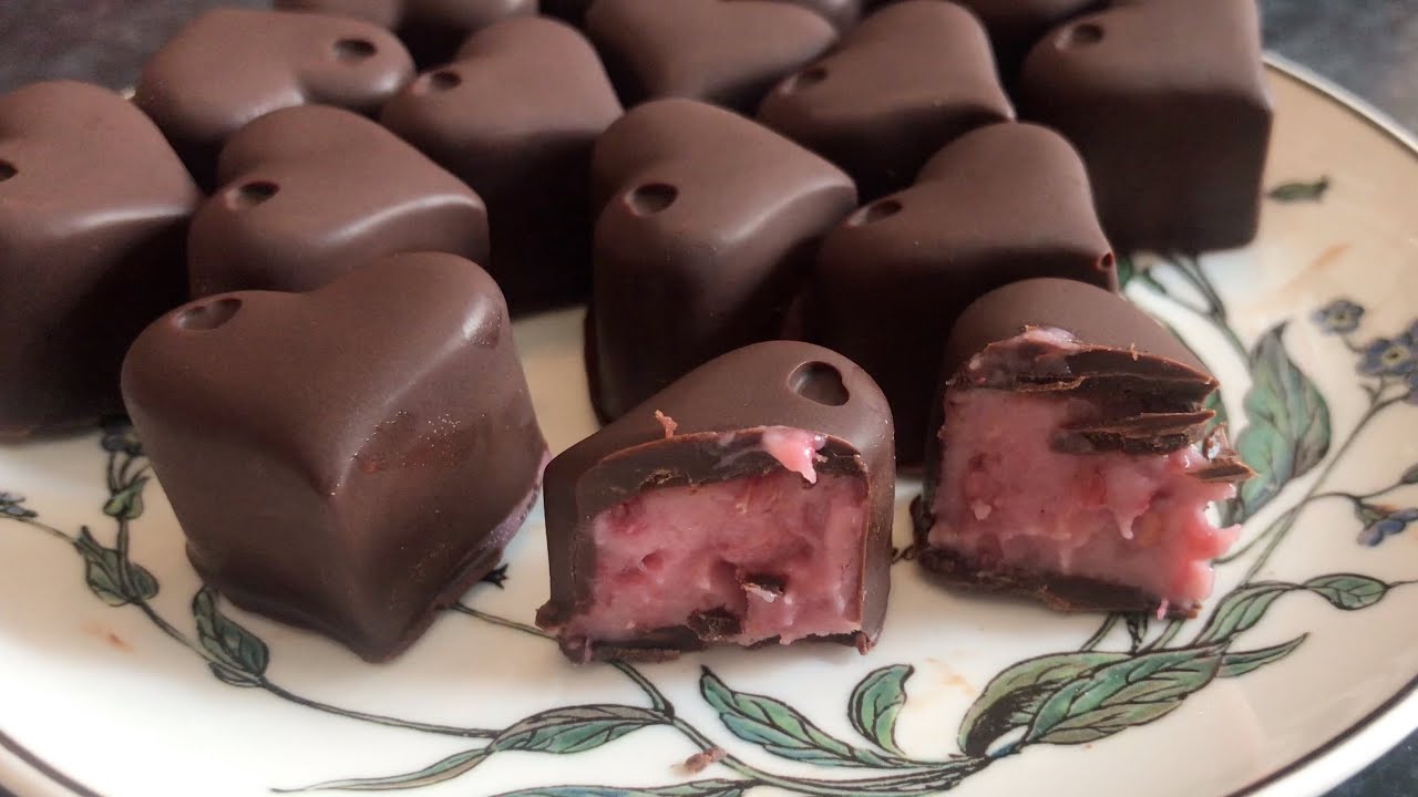 Himbeer Pralinen selber machen