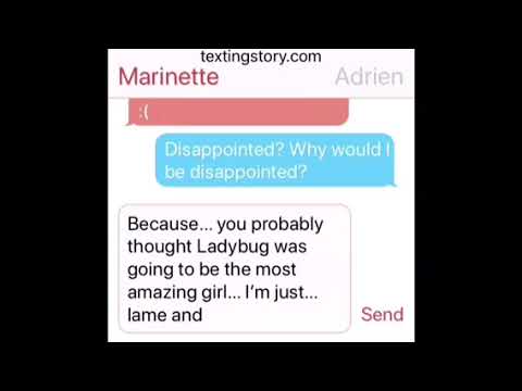Ladybugmarinette And Cat Noiradrien Texting Identities Revealed Textingstory