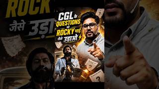 CGL के QUESTIONS को ROCKY भाई जैसे उड़ाओ ⚡ Gagan Pratap Sir #ssc #cgl #maths #motivation