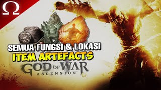 SEMUA FUNGSI & LOKASI ITEM ARTEFACTS DI GOD OF WAR ASCENSION LENGKAP