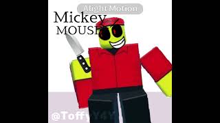 Mickey Mouse  Ft Guest 1337 And Elliot  Forsaken Roblox