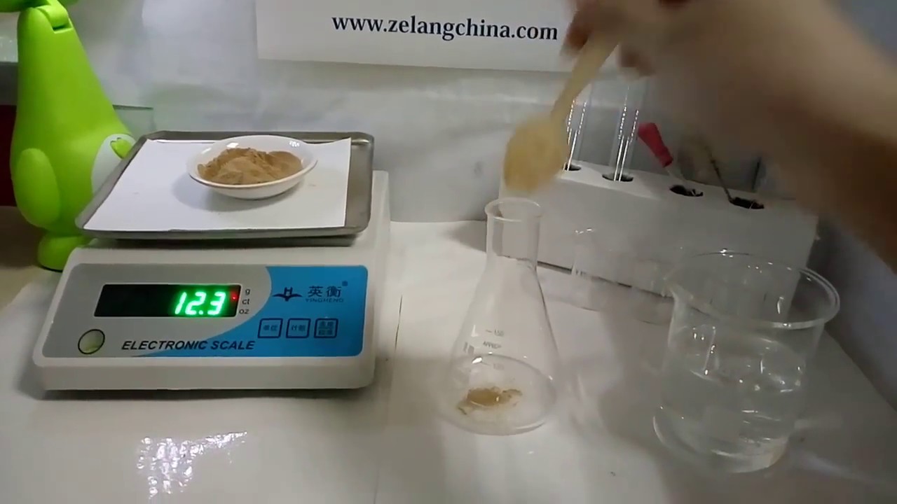 Water Soluble Test of Green Tea Extract YouTube