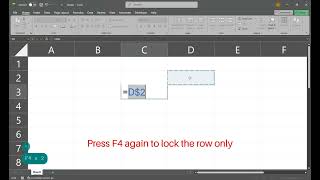Excel Absolute Reference: The F4 Shortcut to Add $ Signs