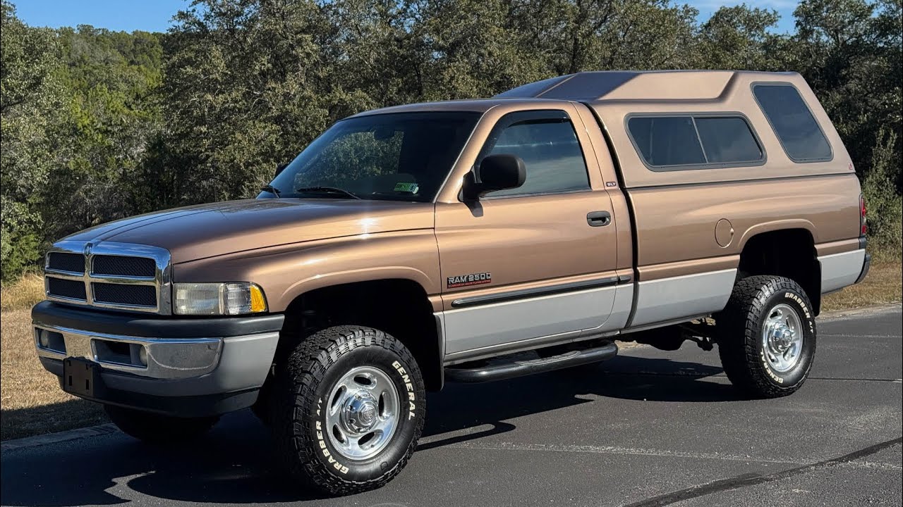 2000 Dodge Ram 2500 4x4 - 24V Cummins Turbo Diesel - Long Bed