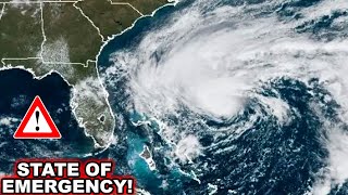 FLORIDA UNDER STATE OF EMERGENCY!! (Hurricane Nicole Update)