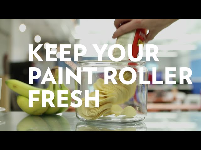 How to Clean a Paint Roller in less than 5 minutes 