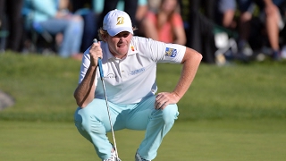 Taking a Putter to the Face - Watch as Brandt Snedeker hits himself in the face wit