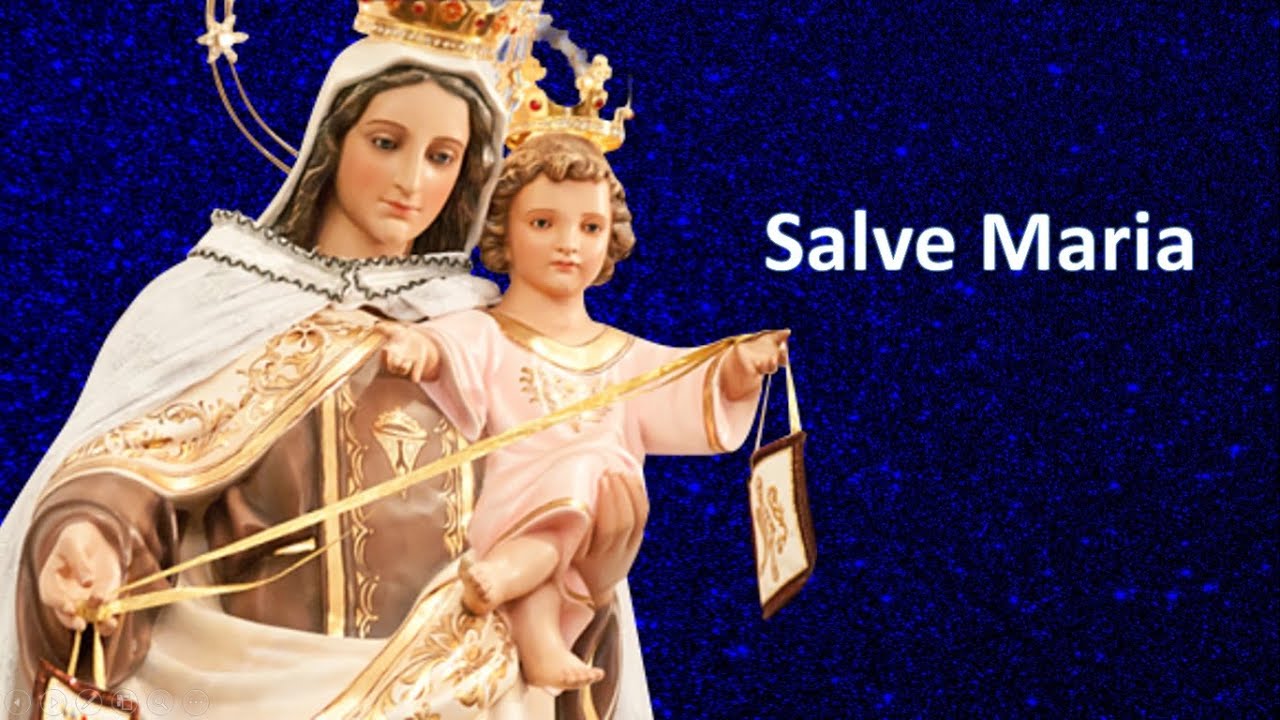 Salve Maria, tu és a estrela virginal de Nazaré! - YouTube