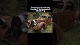 1932 Bugatti FULL Restoration🤯 From Forgotten Classic to Masterpiece! 🔥 #asmr #carrestoration #viral
