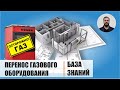 Как согласовать перенос газового оборудования при перепланировке? | База знаний