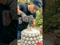 Amazing DIY Concrete Bubble Planter 😱 #diy #shortvideo