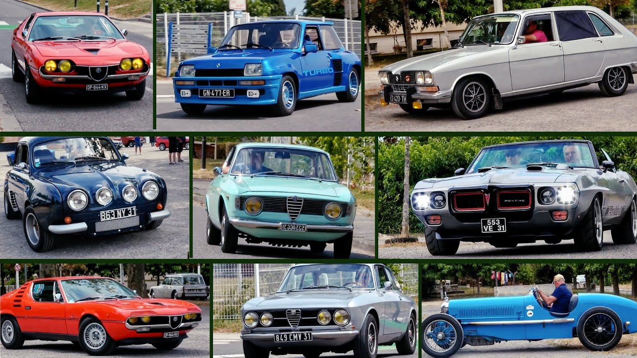 Labège classic 2 : R16, Alfa 1750 et Montreal, Lombardi GP, Firebird 69, Dauphine Sp 64, Rally…