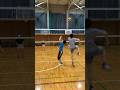 10個下の後輩とコンビ合わせてみた #volleyball #haikyuu #middleblocker #setter