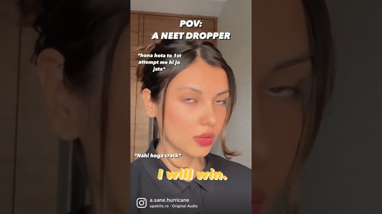 Dreams 🤝 Courage and Determination = The Unbreakable NEET Aspirant 🔥