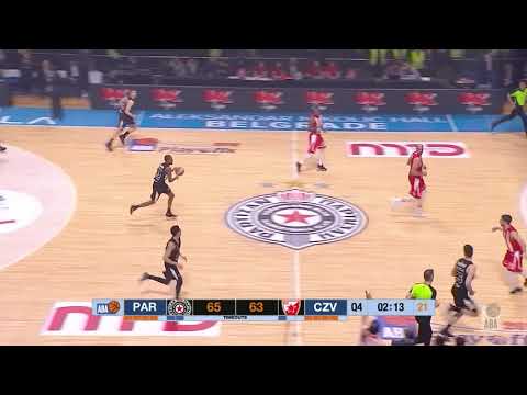 NO WAY! Renfroe blocks Zirbes! (Partizan NIS - Crvena zvezda mts, 30.3.2019)