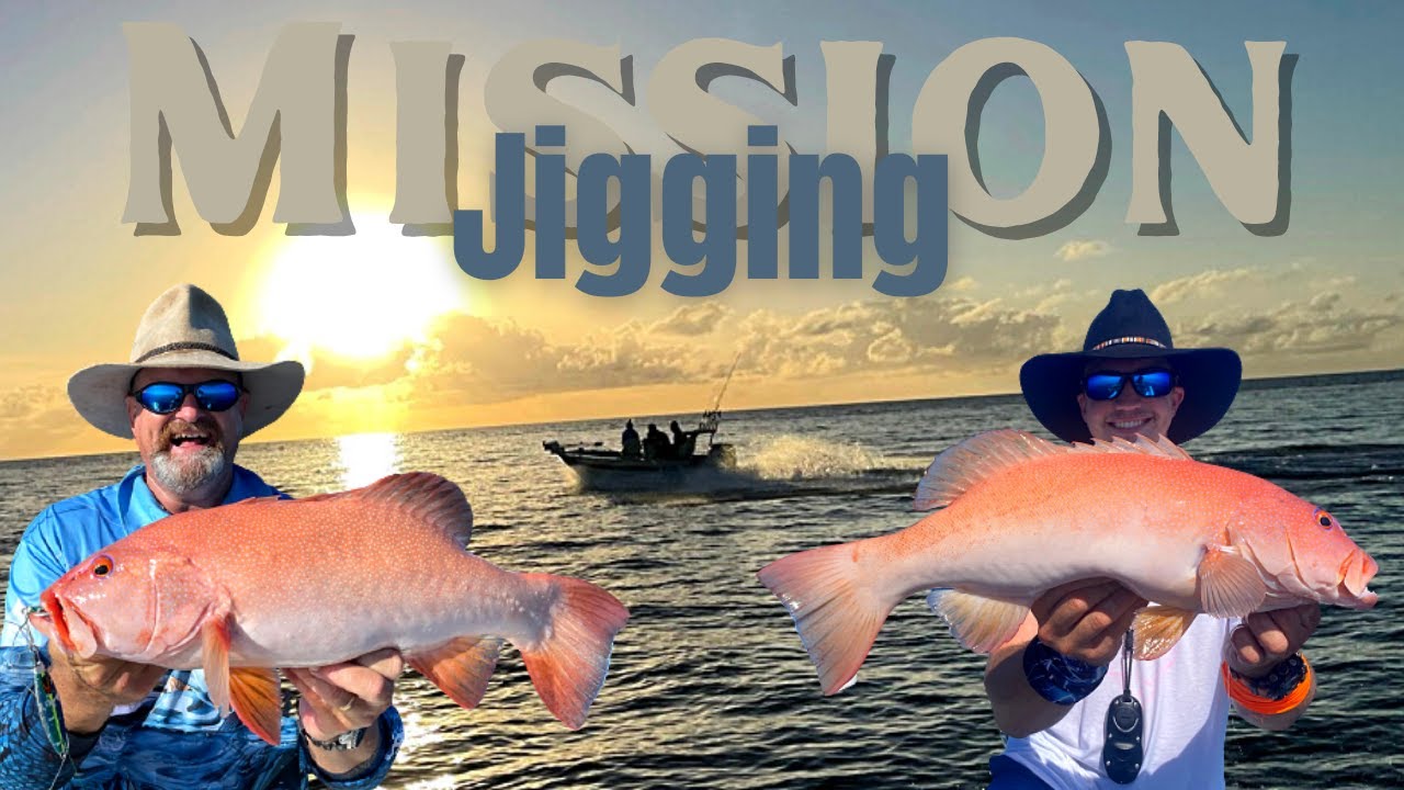 Slow Pitch Jigging Coral Trout Iron Jaw Green Jobfish YouTube
