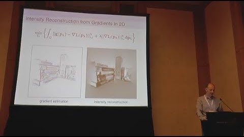 Andrew Davison: Reconstruction, Motion Estimation and SLAM from Events
