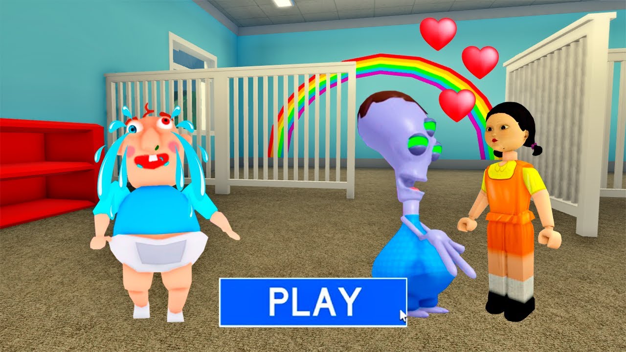 SECRET UPDATE | ALIEN FALL IN LOVE WITH SQUID GAME DOLL? ROBLOX 