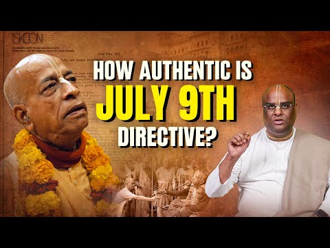 Is July 9th 1977 letter Tamala Krishna Goswami's? Part - 1