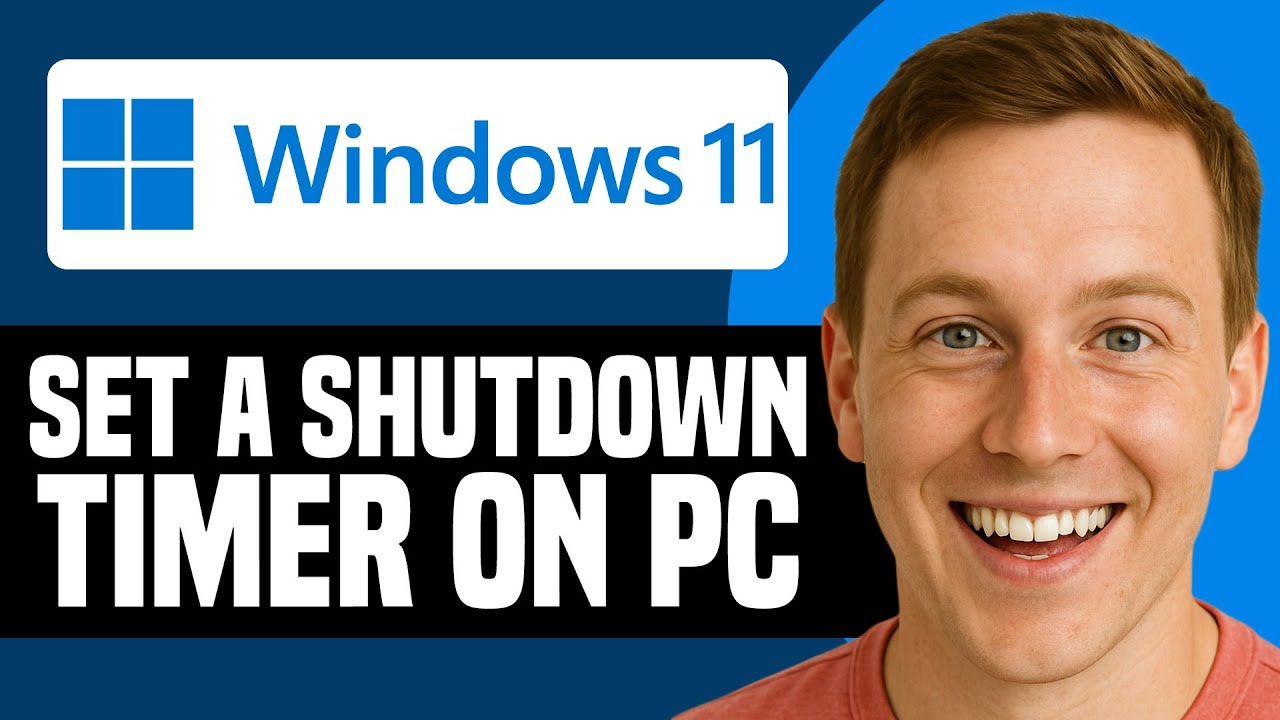 How To Set A Shutdown Timer On Your PC (EASY!) - YouTube