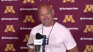 Press Conference: Coach Fleck Post-Practice (08/07/26)